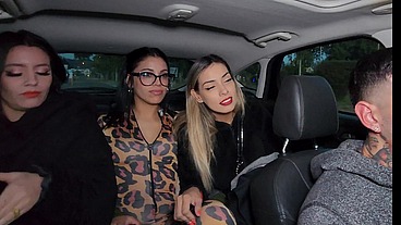 Lucky Uber! He fucks three Argentinian women in the ass.