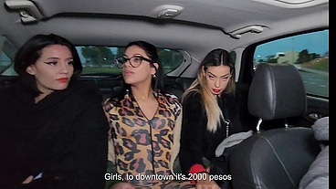 Uber suertudo! se coje a tres Argentinas por el Culo