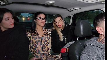 Lucky Uber! He fucks three Argentinian women in the ass.