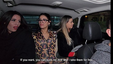 Lucky Uber! He fucks three Argentinian women in the ass.