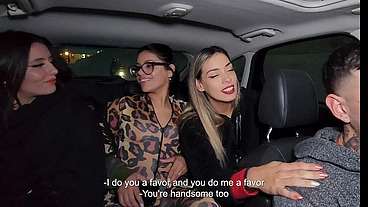 Lucky Uber! He fucks three Argentinian women in the ass.