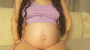 Pregnant and Something Is Moving I Can’t Stop Watching