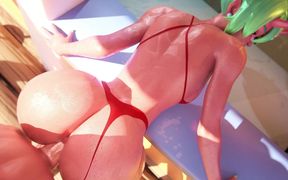 Juicy Ass Nympho Gets Passionate Hard Doggy Style Pounding From Her Lover