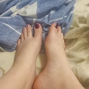 Very beautiful legs and toes