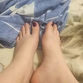 Very beautiful legs and toes