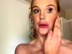 Sexy Blonde Kourtney Scarlett Solo Pussy Masturbation