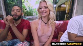 BangbrosPassword com - Mesmerizing Riley Star loves having rough interracial fuck in the park