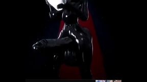 Huge Transgender Hornet Has Trouble With Her Face And Cums Fucking Hard