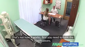 HotHospital Nurse with a great arse sucks and fucks doctor