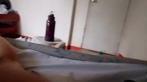 Flood of sperm in her ass