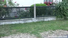 Petra Is Such a Spoiled Virgin She Gets Two Guys to Fuck Her