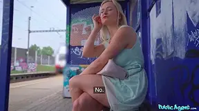 Lil D And Lily Joy - Blonde Nailed Behind Train Station
