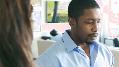 Striking MILF seduced by a stepdaughter and her black boyfriend into a threesome