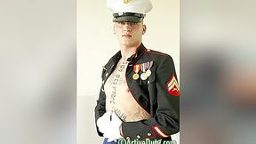 Quinn - Solo Military Porn Video