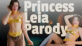 Star Wars Princess Leia Parody Cosplay
