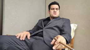 yuri gaucho - boss bick cock at handjob