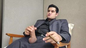 yuri gaucho - boss bick cock at handjob