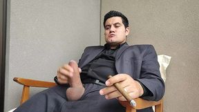 yuri gaucho - boss bick cock at handjob
