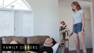 FAMILY SINNERS - Taboo Temptation: Irresistible Stepsisters Give In To Their Naughtiest Fantasies