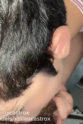 Cruising Fucking Bareback with a Stranger in a Parking Lot and He Cums Inside My Ass Creampie