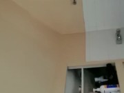 Jacking off in front of window