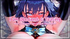 [hentai Joi] Ouro Kronii From Hololive Is A Sexy Obedient And Teasing Maid (submissive Girl, Deephtroat, Paizuri, Footjob)