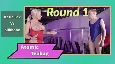 Trans wrestling- Katie Fox vs Mr Silkbone