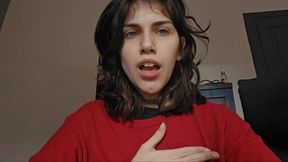 Drinking water and burping