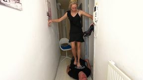 Danielle Trampling Bare Foot & Heels 12