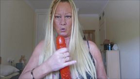 POV Simulated Cum in Mouth Dildo Blowjob & Handjob