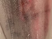 daddy in the shower and him letting me touch his cock