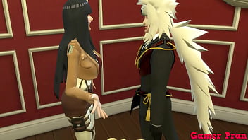 Jiraiya Porn Sex Cap1 Jiraiya tiene a su grupo de fans  y terminan follando a una de esa fans sunade le gusta ver sus tetas como rebotan le terminan acabando adentro