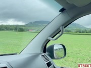 STREETFUCK INCREDIBLE SCREAMING  SHAKING ORGASMS - Michaela Isizzu  Cum Runs Down Her Face