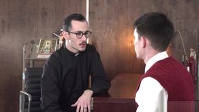 Mature Church Priest Spanks Twinks Ass And Fucks Him