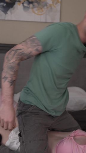 Moving day problems get solved by step-siblings' horny deal   Clip 1