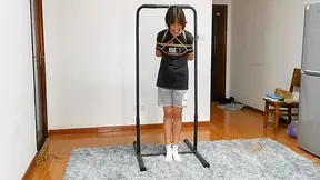 Cute Bound Cutie Seduced in Hot Japanese Bondage Action
