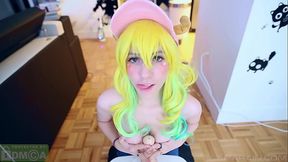 Lucoa From Dragon Maid Eager POV Boobjob