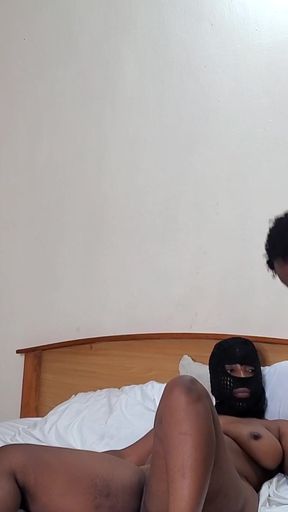 Taking More Than He Can Handle. Skinny Dude Fucks Fat Ass
