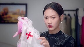 Chinese Girl Tape Gagged