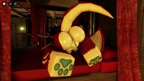 My girlfriend and I became furries for halloween and we fucked like that (Roblox)