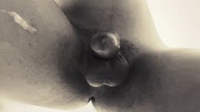 Getting hot and jerking off with big size Dick  before bedtime