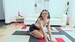 lactating girl is strongly penetrated by 2 cocks gemma leone + pissing. dap. 3 on 1. ltp429.