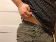 Quick on with a small 4 inch shrimp cock.