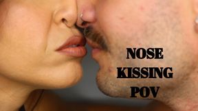 Nose kissing pov - Mr and Mrs C