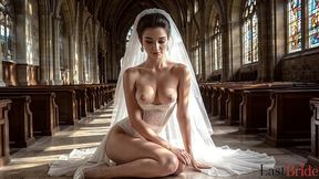 absolute submission before the wedding: my stepsister cheated on her boyfriend five minutes before the ceremony, letting me rip her slit to the very bottom [ai]
