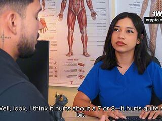 The doctor didn't stop me from screwing her in the throat - SofiBecker