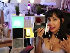 Hottest brunette solo webcam masturbation 2