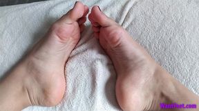 High Arched Feet Show - 4K MP4