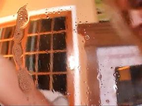 Stockinged babes squirting and getting ass fucked