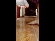 nicebarefoot in my hallway